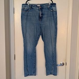 Good American Split Hem Jeans sz 18